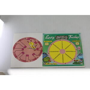 1988 McDonald’s Canada Easy Maths Multiplication Spinner Math